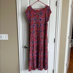 NATURAL LIFE Vibrant Floral Maxi Dress